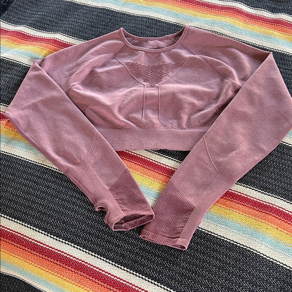 NWOT Adore Me Mauve Long Sleeve Top